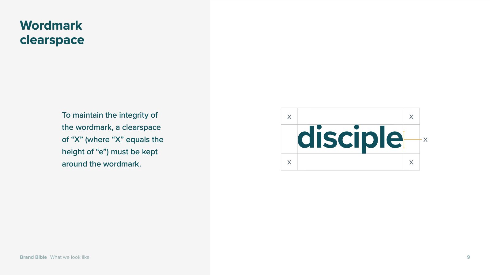 Disciple Brand Bible, page 11