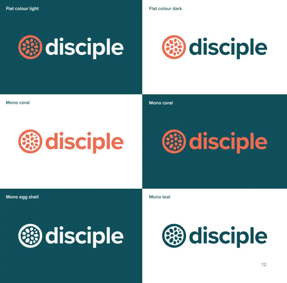 Disciple brand bible: Lockups