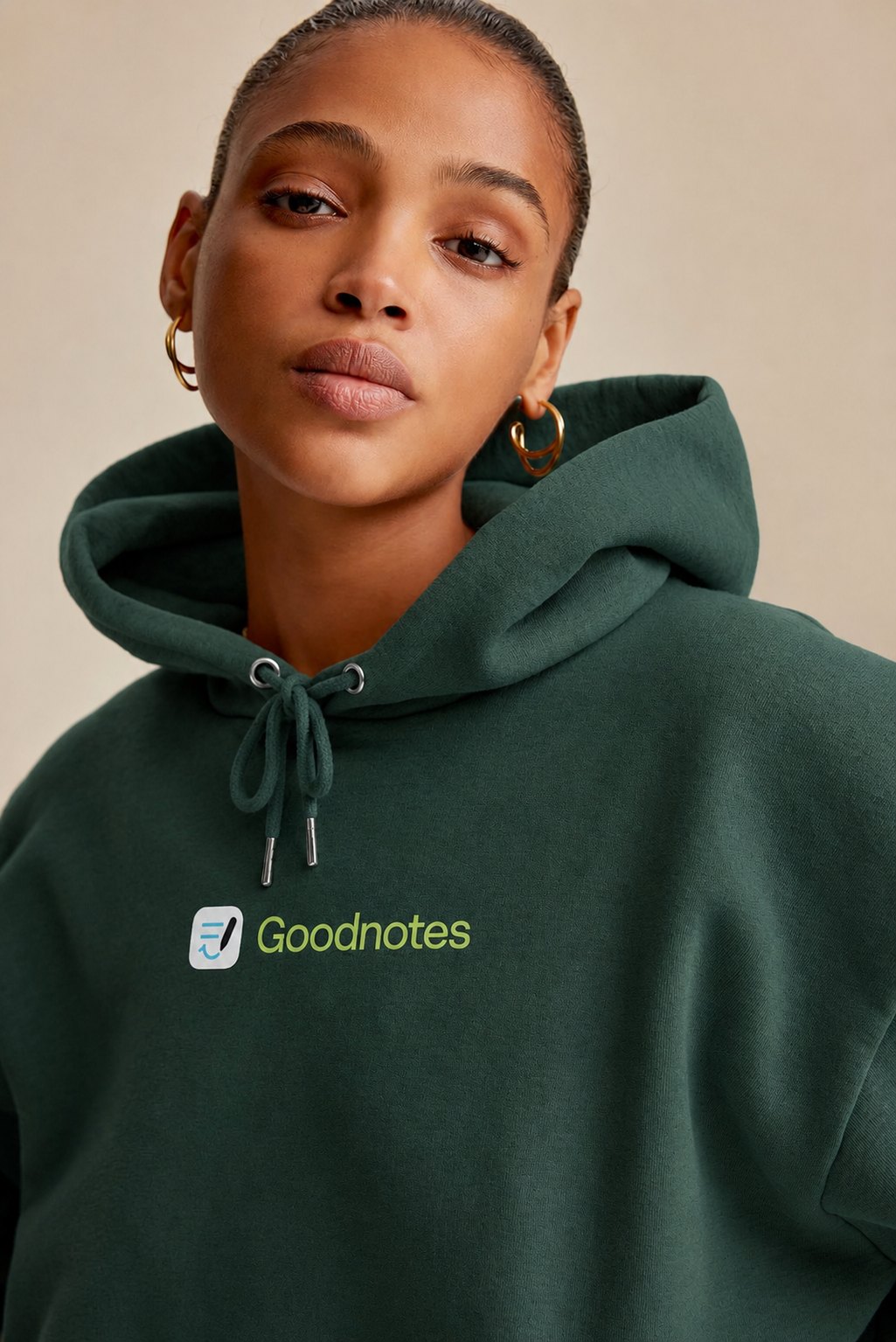 Branded hoodie
