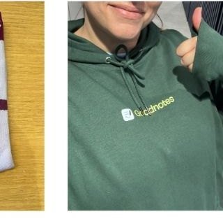 Branded hoodie