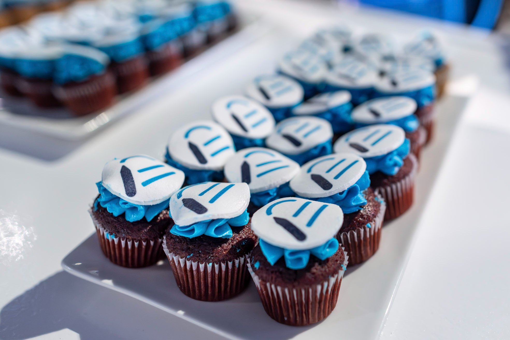Branded cupcakes