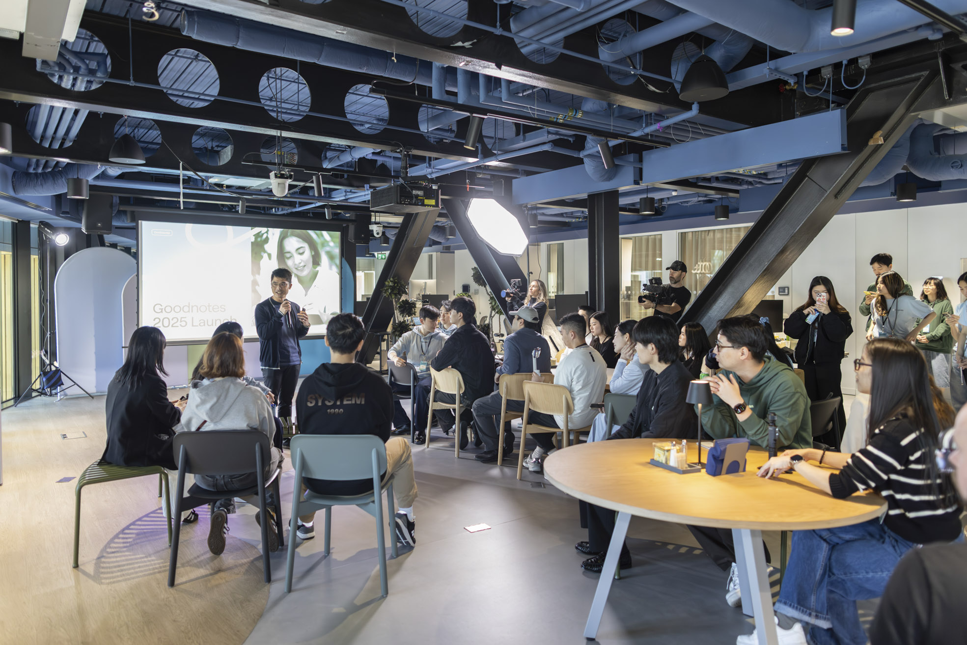 Opening talk in the London office