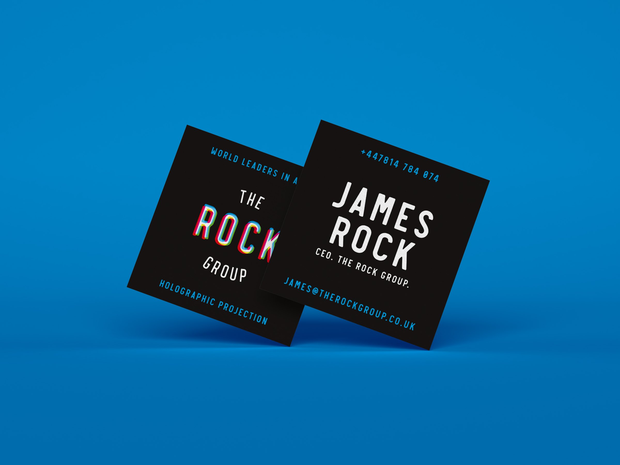The Rock Group business cards
