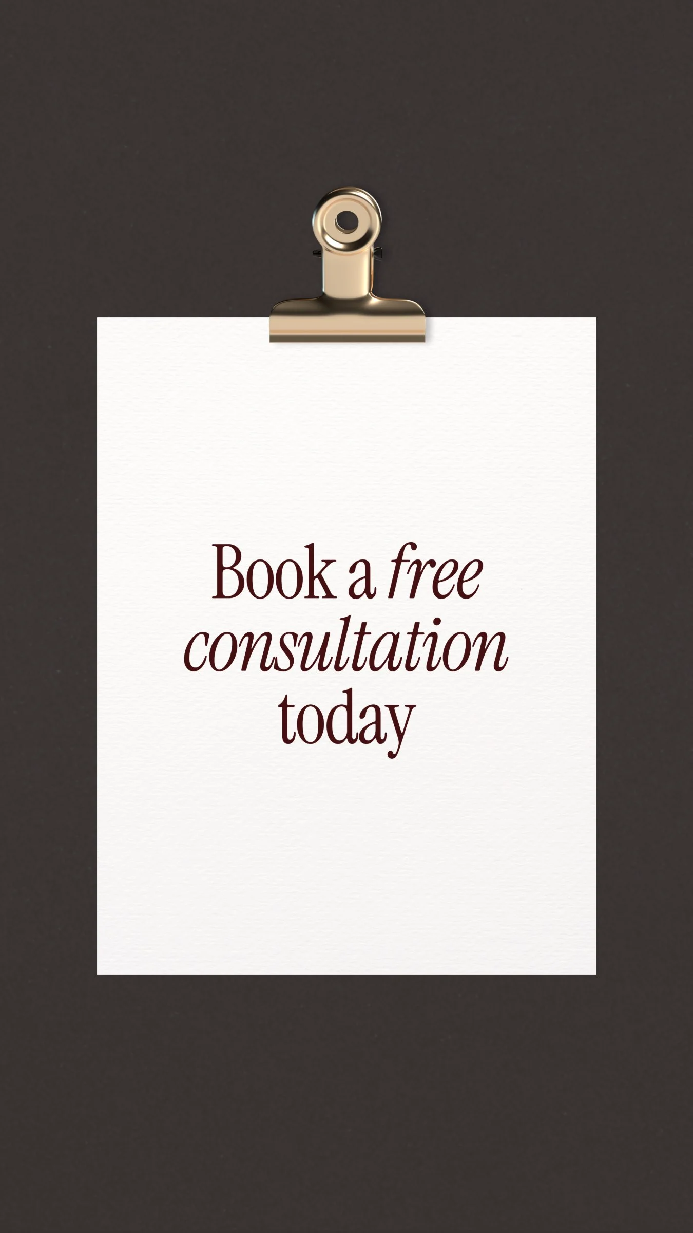 Book a free consultation