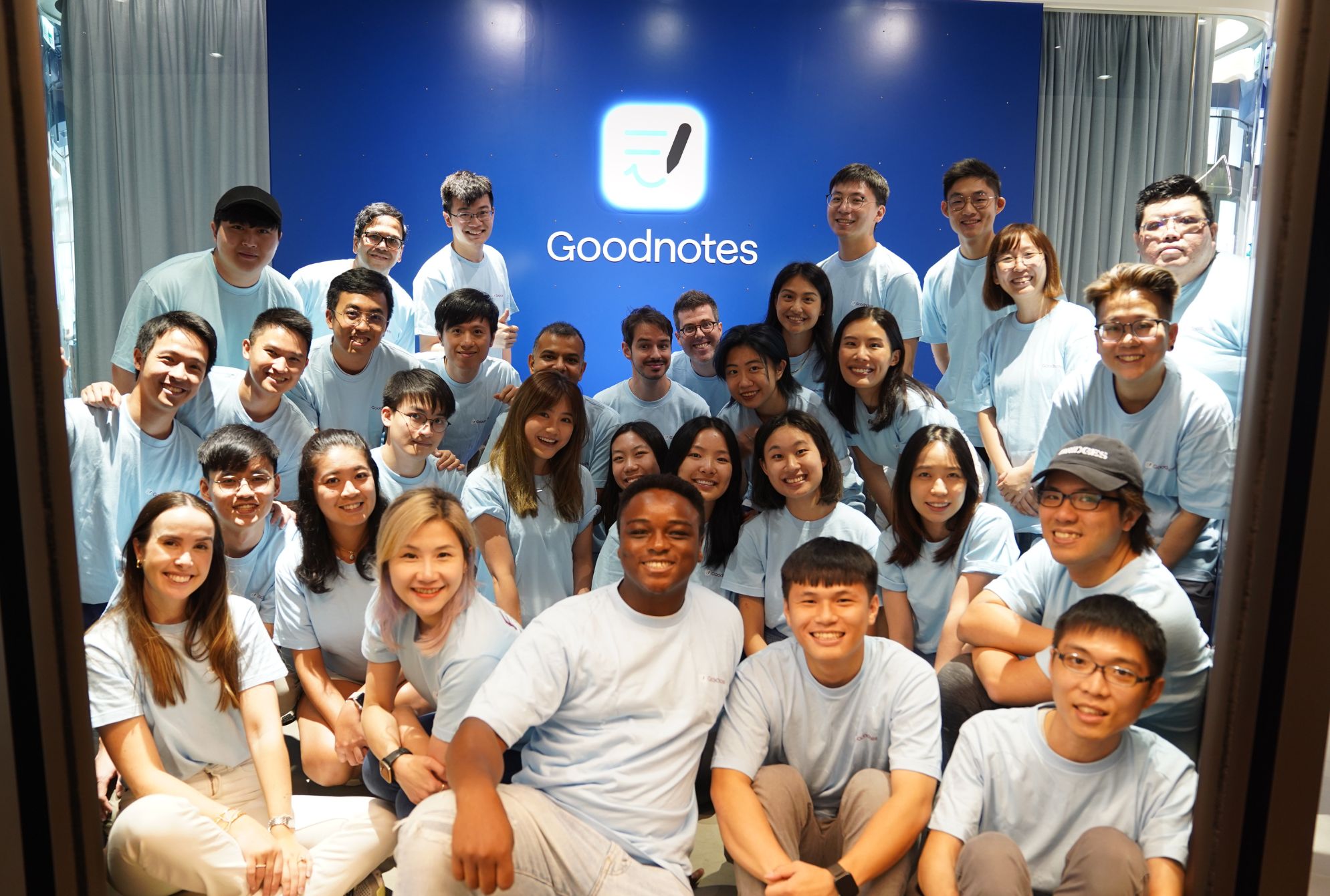 The Hong Kong team on launch day