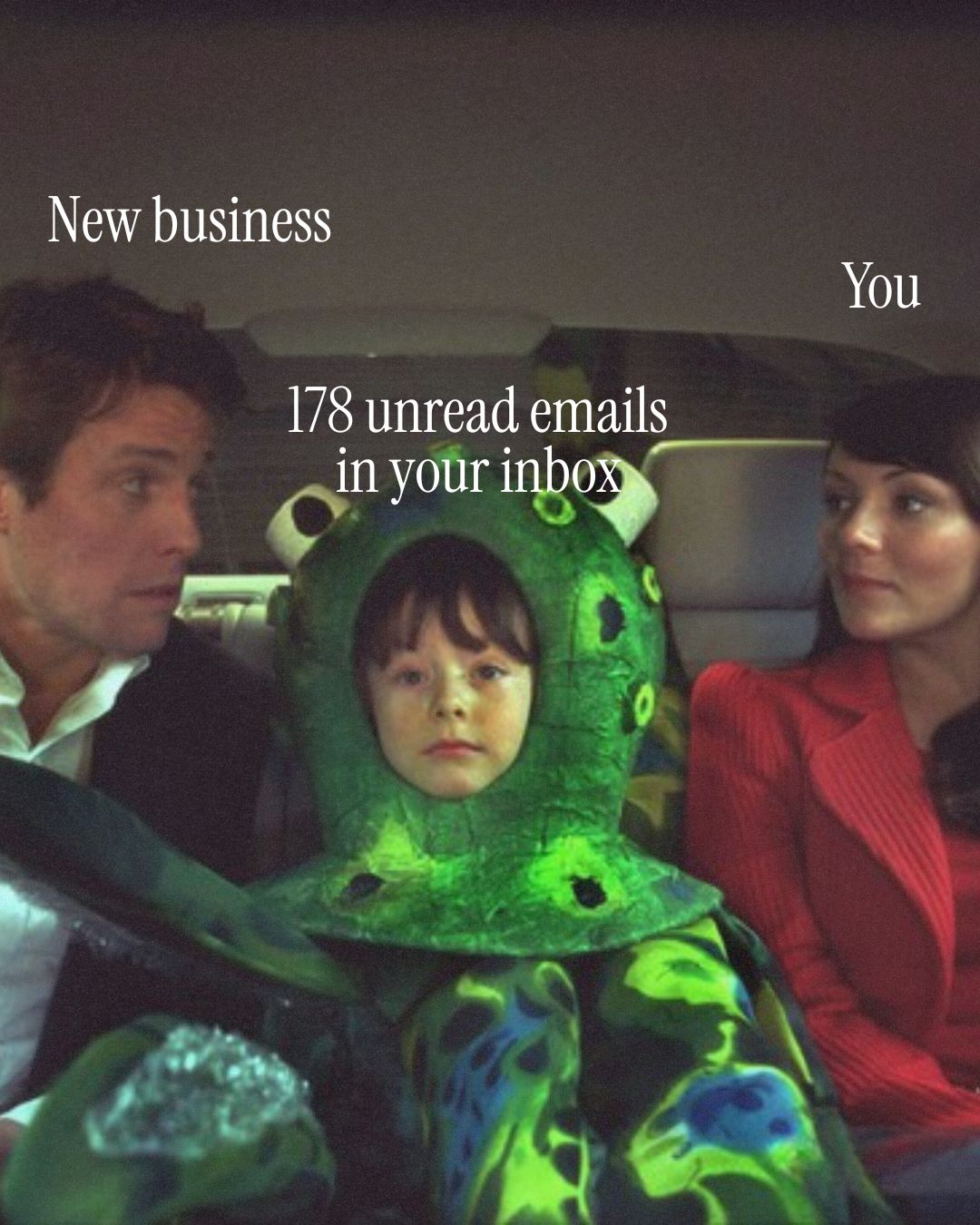 Meme — 178 unread emails in your inbox